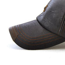 Load image into Gallery viewer, Leather Baseball Cap