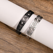 Load image into Gallery viewer, Celtic Knot Cuff Bangles Bracelets