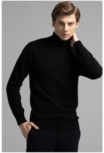 Load image into Gallery viewer, 100% Pure Cashmere Wool Turtleneck Sweater