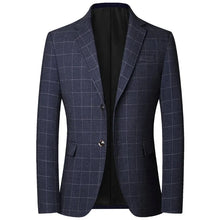 Load image into Gallery viewer, Men's Plaid Blazers Jackets
