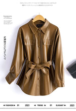 Load image into Gallery viewer, Sheepskin Leather Jacket