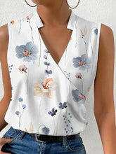 Load image into Gallery viewer, V-neck Sleeveless Blouse