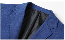 Load image into Gallery viewer, Men's Plaid Blazers Jackets