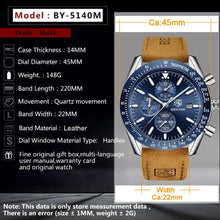 Load image into Gallery viewer, BENYAR Men Watches