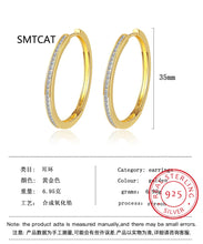 Load image into Gallery viewer, Princess Cut Moissanite Diamond Hoop Earring