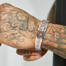 Load image into Gallery viewer, Celtic Knot Cuff Bangles Bracelets