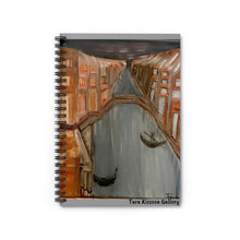 Load image into Gallery viewer, Venice - Spiral Notebook - Ruled Line