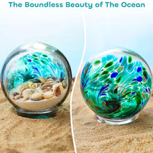 Load image into Gallery viewer, 4&#39;&#39; Hand Blown Sea Globe Ornament

