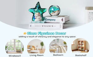 4'' Hand Blown Sea Globe Ornament