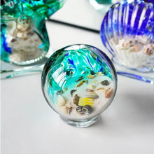 Load image into Gallery viewer, 4&#39;&#39; Hand Blown Sea Globe Ornament
