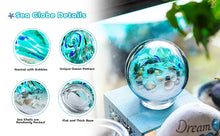 Load image into Gallery viewer, 4&#39;&#39; Hand Blown Sea Globe Ornament
