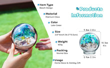 Load image into Gallery viewer, 4&#39;&#39; Hand Blown Sea Globe Ornament
