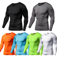Load image into Gallery viewer, Compression Men&#39;s Long Sleeves T-Shirt
