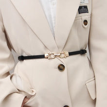 Load image into Gallery viewer, Adjustable Leather Ladies Dress Belt
