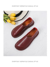 Load image into Gallery viewer, Women Genuine Leather Flats
