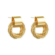 Load image into Gallery viewer, Small Circle Earrings
