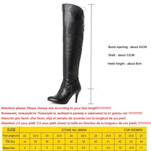 Load image into Gallery viewer, Thin knee-high boots
