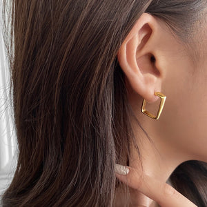 Small Circle Earrings