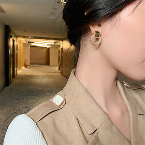 Small Circle Earrings
