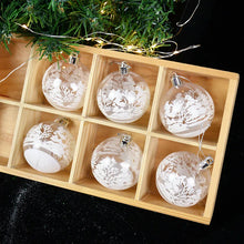 Load image into Gallery viewer, Transparent Snow Christmas Balls
