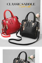 Load image into Gallery viewer, Crocodile Pattern Crossbody Bag
