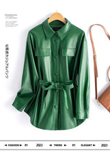 Load image into Gallery viewer, Sheepskin Leather Jacket
