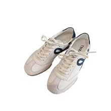 Load image into Gallery viewer, Leather Women Flat Sports Sneaker
