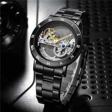 Load image into Gallery viewer, Forsining 208S Men&#39;s Leather Waterproof Watch
