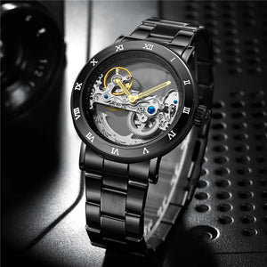 Forsining 208S Men's Leather Waterproof Watch