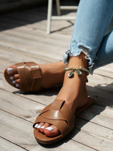 Load image into Gallery viewer, Designer Woman Flat Slippers
