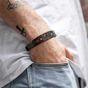 Celtic Knot Cuff Bangles Bracelets