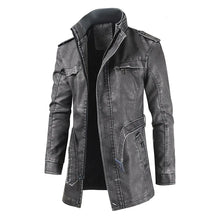 Load image into Gallery viewer, Faux Leather Jacket
