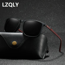 Load image into Gallery viewer, Luxury Square Vintage Polarized Sunglasses
