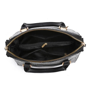 Crocodile Pattern Crossbody Bag