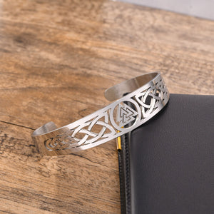 Celtic Knot Cuff Bangles Bracelets