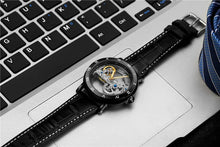 Load image into Gallery viewer, Forsining 208S Men&#39;s Leather Waterproof Watch
