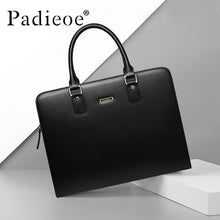 Load image into Gallery viewer, Men&#39;s Leather Briefcase
