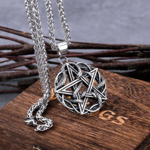 Load image into Gallery viewer, Vintage Pentagram Necklace
