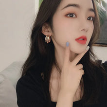 Load image into Gallery viewer, Metal Elegant Hoop Earrings
