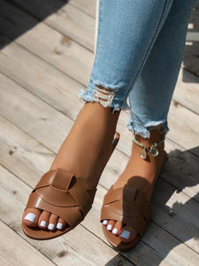 Designer Woman Flat Slippers