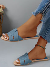 Load image into Gallery viewer, Designer Woman Flat Slippers
