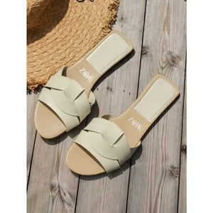 Designer Woman Flat Slippers