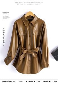 Sheepskin Leather Jacket