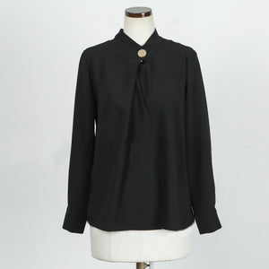 Women's Long Sleeve Chiffon Blouse