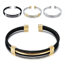 Load image into Gallery viewer, Wire Knot Men&#39;s Bracelet
