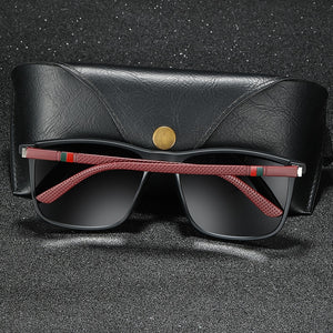 Luxury Square Vintage Polarized Sunglasses
