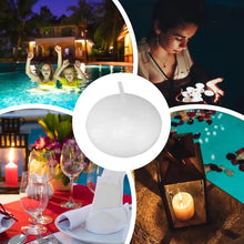 Load image into Gallery viewer, White Floating Candles Wedding Centerpieces Romantic Floating Candles Parties Accessory Unscented Floating Candles For Bathtub
