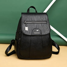 Load image into Gallery viewer, Women Leather Backpack
