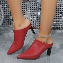 Load image into Gallery viewer, Women Pointed Toe Slip Ons
