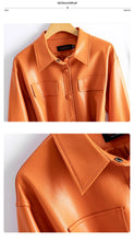 Load image into Gallery viewer, Sheepskin Leather Jacket
